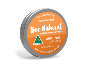 Lip Balm Tins - 100% natural with beeswax, macadamia, olive oil & propolis in 8 varieties